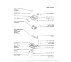 Eureka 9730A humidifier/repair parts list diagram