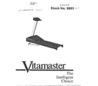 Roadmaster 9883MW treadmill diagram