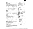 Sharp AF-1002M6 installation instructions page 2 diagram