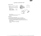 Sharp AF-1002M6 electrical component test diagram