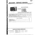 Sharp AF-608M6 air conditioner/content diagram