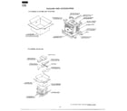Sharp AF-601M6 packing and accessories diagram