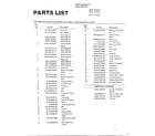 Sanyo AR021MW10R parts list-refrigerator page 2 diagram