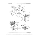 Sanyo ARD256MW10R 2.5 cu. ft. refrigerator diagram