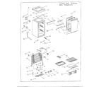 Sanyo ARD366MW10R refrigerator diagram