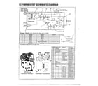 Matsushita CW-1000FU thermostat schematic diagram diagram