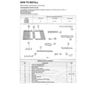 Matsushita CW-1003FU how to install diagram