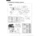 Panasonic CW-1205FU thermostat schematic diagram diagram