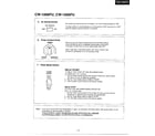 Panasonic CW-1206FU how to operate page 4 diagram