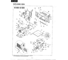 Panasonic CW-1005FU parts list diagram