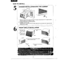 Panasonic CW-1206FU how to install page 3 diagram
