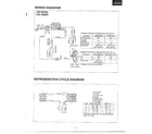 Matsushita CW-700RU wiring/refrigeration diagram diagram