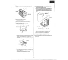 Matsushita CW-700RU how to disassemble page 2 diagram