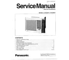 Panasonic CW-606TU room air conditioners diagram