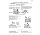 Sharp EC-12TX6 components replacement procedure diagram
