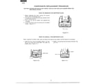 Sharp EC-4320 replacement procedure diagram