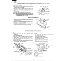 Sharp EC-T2630 components replacement procedure page 2 diagram