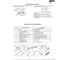 Sharp EC-T2630 component replacement/accessories diagram