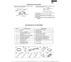 Sharp EC-T2650 component replacement/accessories diagram