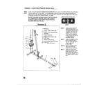 Fitness Quest EHG00553 home gym assembly/pulley system page 2 diagram