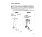 Fitness Quest EHG00553 home gym assembly/pulley system page 3 diagram