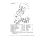 Sanyo EMC211S cabinet parts diagram