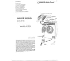 Equator EZ1000 washer/dryers diagram