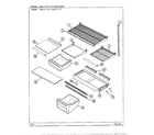 Admiral HMG211377 shelves/accessories diagram