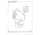 Admiral HMG211490 freezer outer door diagram