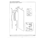 Sharp HMG651587 fresh food outer door diagram