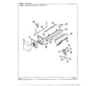 Sharp HMG651587 ice maker diagram