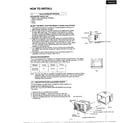 Quasar HQ2101GH how to install page 2 diagram