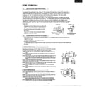 Quasar HQ2101GH how to install page 4 diagram