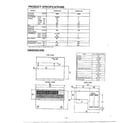 Quasar HQ5081DW product specifications/dimensions diagram