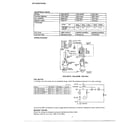 Sharp KSA-5838B specifications/wiring diagram diagram