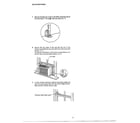 Sharp KSA-5838B installation instructions page 2 diagram