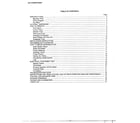 Sharp KSA-5841 table of contents diagram