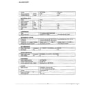 Sharp KSA-5838B specifications page 2 diagram