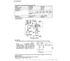 Sharp KSA-5841 specifications page 4 diagram