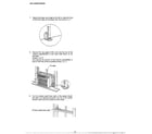 Sharp KSA-5841 installation instructions page 2 diagram