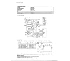 Sharp KSA-5840 specifications/wiring diagram diagram