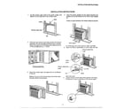 Sharp KSA-5840 installation instructions diagram