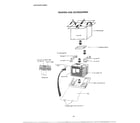 Sharp KSA-5843 complete air conditioner diagram