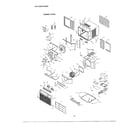 Sharp KSA-5843 complete air conditioner page 5 diagram