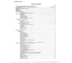 Magnavox KSA-8533A table of contents diagram