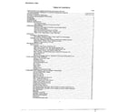 Sharp KSA-8535A table of contents diagram