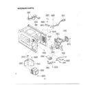 Goldstar MA-1273M complete microwave oven page 4 diagram