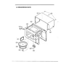 Goldstar MA-1554M complete microwave ass`y page 3 diagram