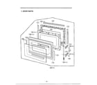 Goldstar MA-1554M complete microwave oven page 2 diagram