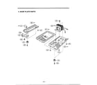 Goldstar MA-1554M complete microwave oven page 5 diagram